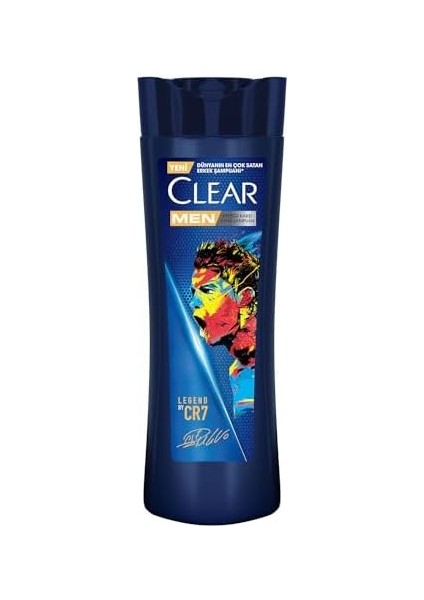 Clear Men Kepeğe Karşı Etkili Şampuan Legend By Cr7 Cristiano Ronaldo 350 ml modelleri