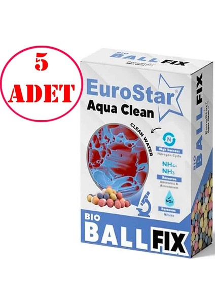 Akvaryum Filtre Malzemesi Bio Ball Fix 500 ml 5 Ad