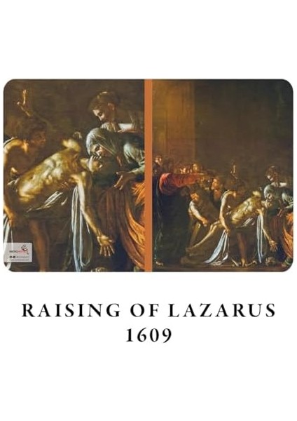 Saint Series I - A5, Caravaggio 4&apos;lü Defter Seti Iıı, Çizgisiz, Toplam 256 Sayfa, Her Biri 64 Sayfa, Tel Dikiş, Esnek Kapak, Oval Kenar, Tuval Doku, 60 Gram, Sarı Krem Renk