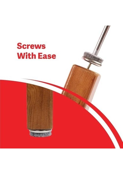 Mobilya Keçe Pedleri, 22MM Çapında Mobilya Ayak Pedleri, Kolay Montajlı Bacak Koruyucu, Ev, Ofis ve Restoranlar Için Zemin Koruma Pedleri fiyatları