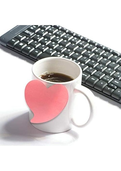 N48705 Yapışkanlı Not Kağıdı Kalp, 70 x 70 Mm, 250 Yaprak fiyatları