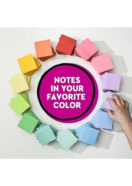 S Per Yap Kan Notlar, 3x3 In, 5 Ped, 2x Yap T Rma G C, Siyah (654-5SSSC) fiyatları