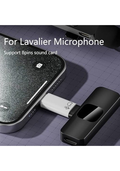 Type C To Lightning Yuva Çevirici Yaka Mikrofonu ile Uyumlu Hızlı Şarj ve Veri Aktarımı Beyaz Otg Adaptör Otgyz fiyatları