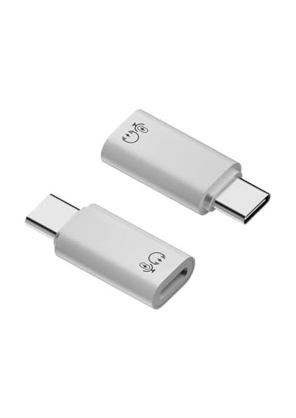Type C To Lightning Yuva Çevirici Yaka Mikrofonu ile Uyumlu Hızlı Şarj ve Veri Aktarımı Beyaz Otg Adaptör Otgyz modelleri