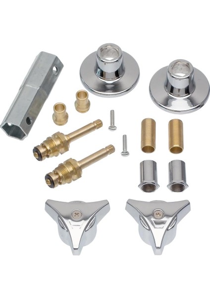 Küvet ve Duş 2 Kulplu Tadilat Seti Union , Krom, 1-Kit (39690) Için fiyatları