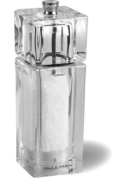 & Mason H33502P Cube 145MM Tuz Değirmeni, Tuzluk