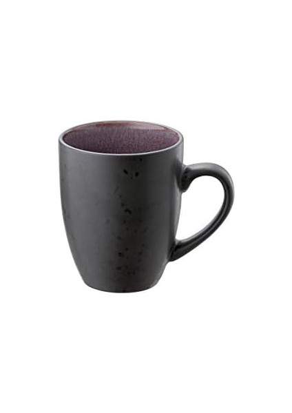 Kaffee-Becher, Tassen Aus Steinzeug, Kaffeetassen Mit Im Set (4 Stück), Zweifarbig, 30 cl modelleri