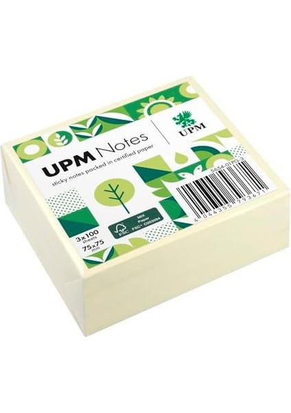 Premıum Pastel Sarı 3&apos;lu 100 Yp 75X75