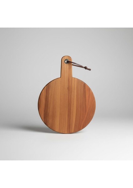Akasya Ahşap Yuvarlak Sunum Tabağı (20X30 Cm) | Doğal Saplı Peynir, Şarküteri, Pizza ve Meze Servis Tahtası | Küçük Boy Modern Ahşap Sunumluk (1.2 cm Kalınlık) fiyatları