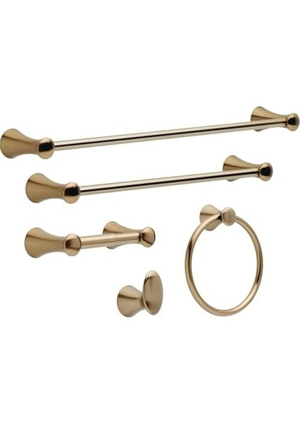 Delta Faucet 73846-CZ Lahara Duvara Monte Havlu Halkası Şampanya Bronz modelleri