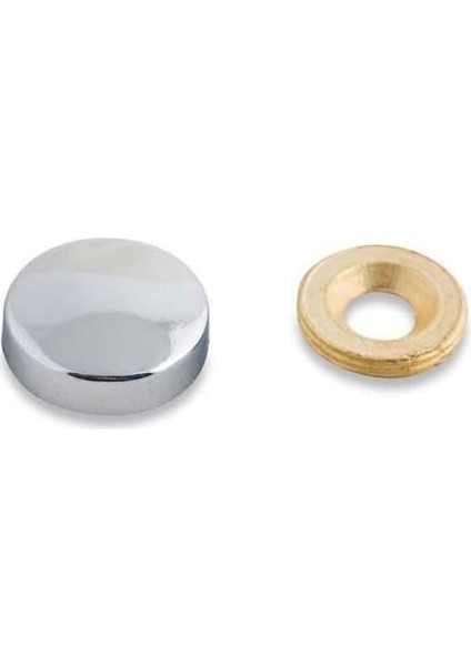 Vida Kapağı Parlak Krom 20MM - 10 Adet