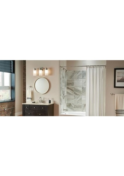 DN0786BN Iso Koleksiyonu Banyo El Havlusu Yüzüğü, Fırçalanmış Nikel fiyatları