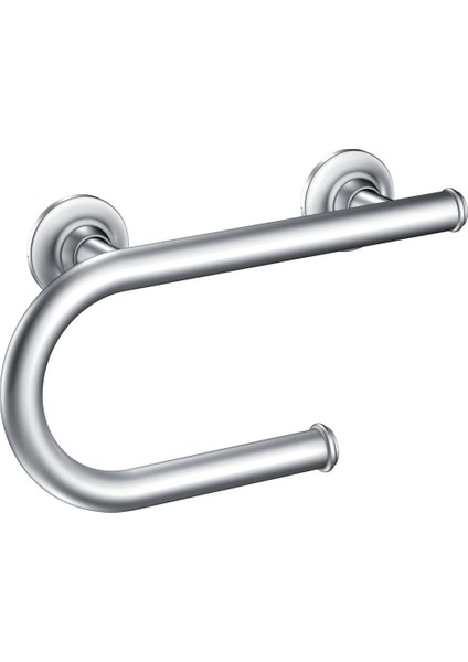 Csı LR2352DCH Care 8 Inç Tutunma Çubuğu, Entegre Tuvalet Kağıdı Tutacağı, Krom