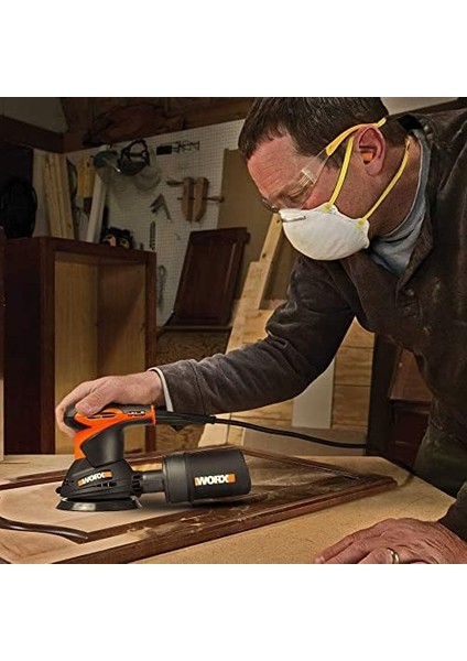 WX652.1 320WATT 125MM Profesyonel Eksantrik Zımpara