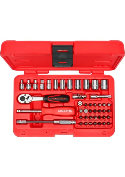 1/4" Alti Köşe Lokma Anahtar ve Set 45 Parça fiyatları