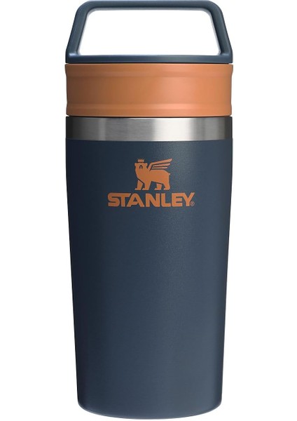 Cafe To-Go Travel Mug Termos Bardak, Lacivert (Twilight), 0.35 Litre