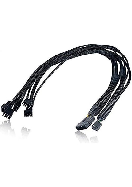 4354 Flexa P5 5 Port Çıkışlı Pwm Fan Çoklayıcı Çoğaltıcı 4 2 Pin Splitter Kablosu fiyatları
