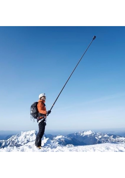 Osmo 2.5m Extended Carbon Fiber Selfie Stick, Uyumluluk: Osmo 360