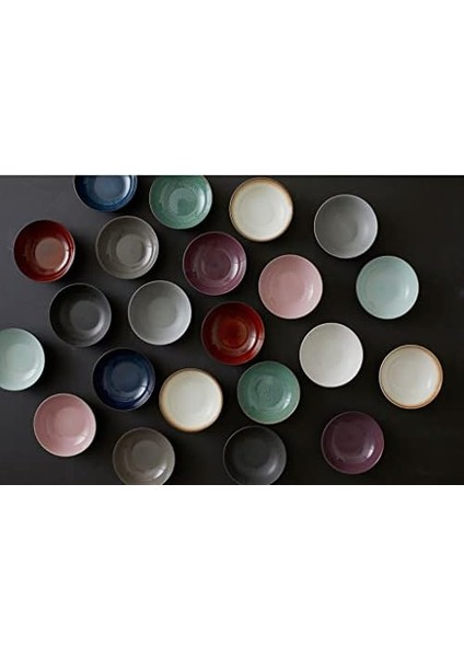 Makarna Kasesi, Makarna ve Salata Için Kase, Çap 20 Cm, Seramik, Siyah/koyu Mavi