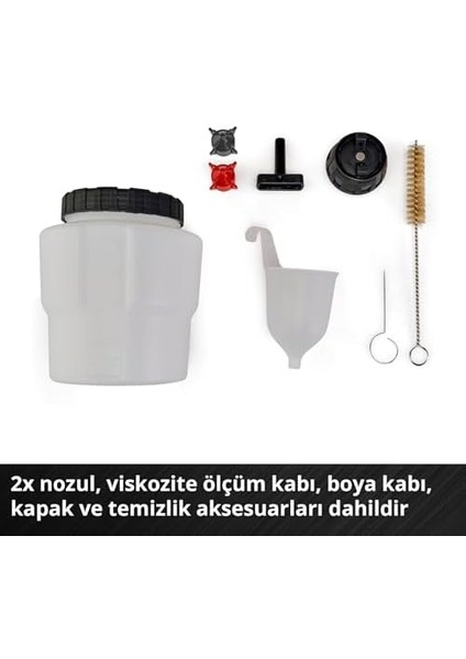 Akülü Sprey Sistemi Tc-Sy 18/60 Li-Solo Power X- (Li-Iyon, 18 V, 650 Ml/dk Püskürtme Kapasitesi, 800 ml Haznesi, 2,0 mm ve 2,5 mm Nozul Dahil) - 4260025 fiyatları