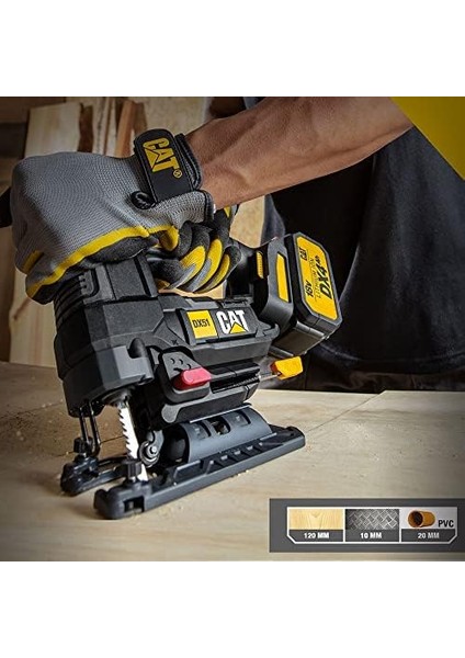 DX51BC 18VOLT 2.0AH Li-Ion Tek Akülü Profesyonel Kömürsüz Dekupaj Testere fiyatları