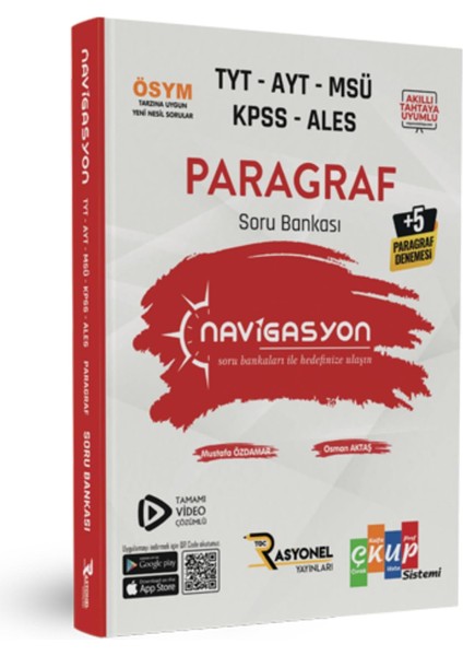 Navigasyon Tyt Ayt Msü Kpss Ales Paragraf Soru Bankası