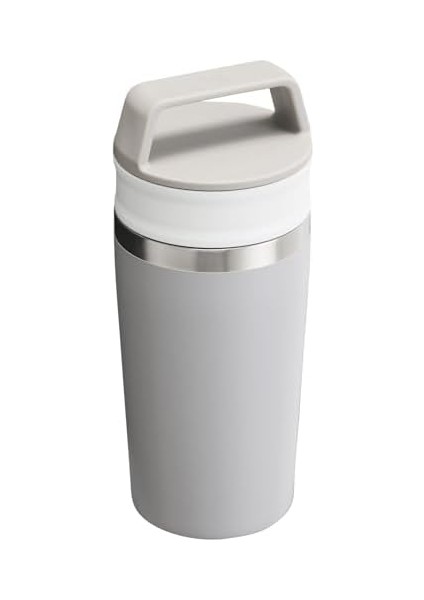 Stanley Cafe To-Go Travel Mug Termos Bardak, Gri (Ash), 0.35 Litre