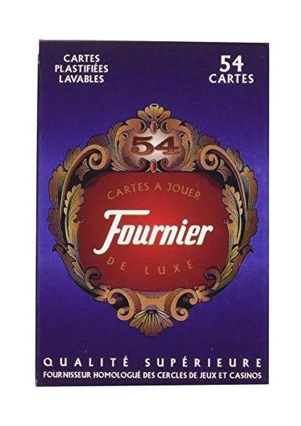 Fournier De Luxe Bridge Kartları, Kırmızı Veya Mavi