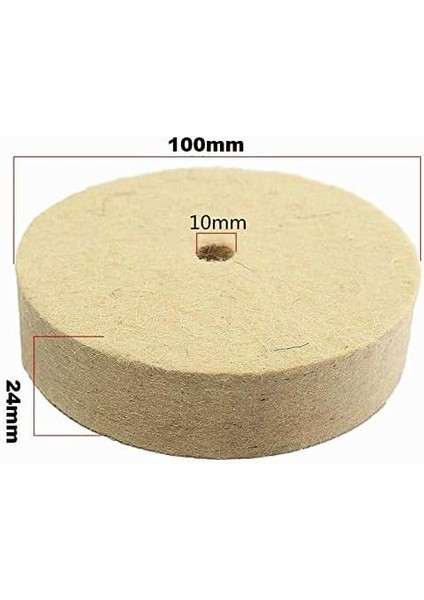 Kuyumcu Mücevher Metal Altın Gümüş Parlatma Keçesi Cizik Giderici Yün Pamuklu Disk Seti fiyatları