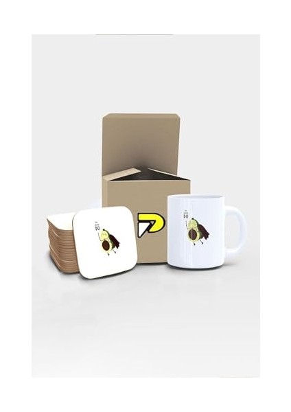 Do Eğlenceli Tasarımlı Baskılı Kupa Bardak Seti, Eğlenceli Özel Hediye Mug