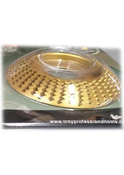 25077 Avuç Taşlama Için Ahşap Aşındırıcı Disk, Yarı Küre, 125MM