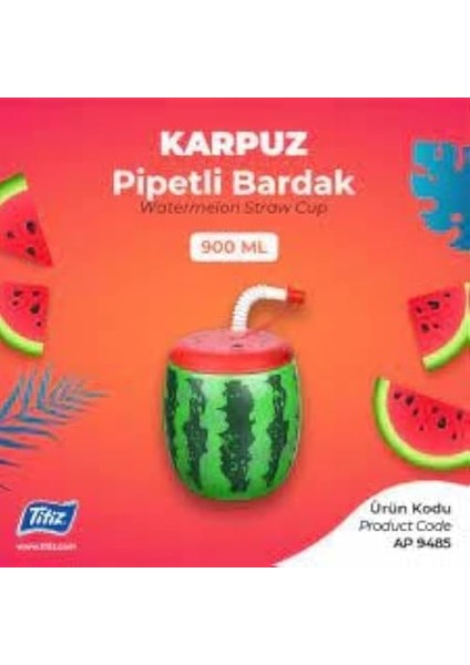 Karpuz Pipetli Bardak fiyatları