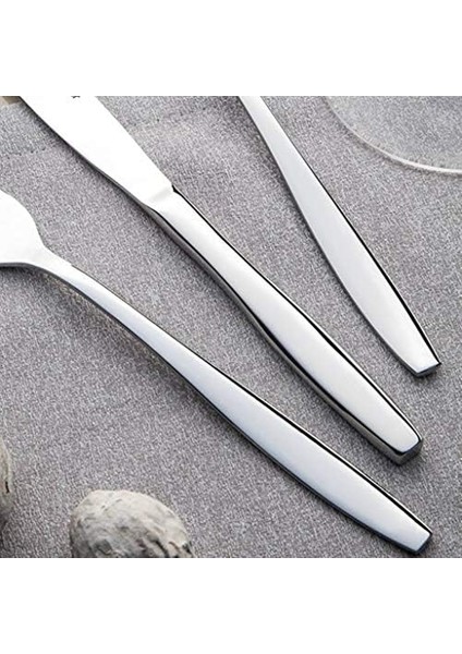 Nehir Sade 12 Kişilik 89 Parça Çatal Kaşık Bıçak Takımı modelleri