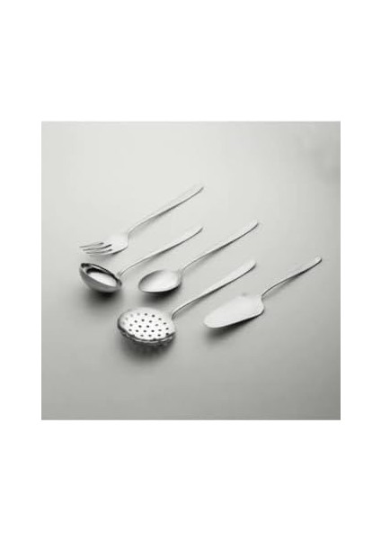 Sade 5 Parça Servis Kepçe Seti