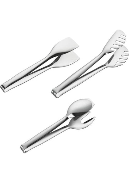 Nehir Paslanmaz Çelik 3lü Servis Takımı Seti