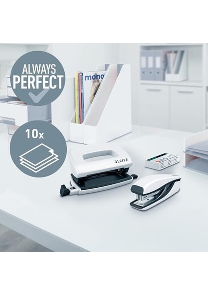 Nexxt Mini Delgeç ve Zımba Seti, 10 Sayfaya Kadar, P2 No. 10 Zımba Teli, Inci Beyazı, Wow, 55612001 modelleri