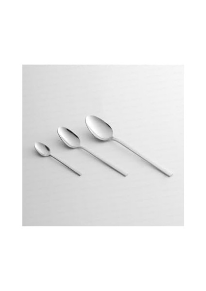 Dalyan Modeli Sade Tatlı ve Kahvaltı Set 6 Adet Tatlı Kaşık, Çatal ve Bıçak Toplam 18 Parça fiyatları