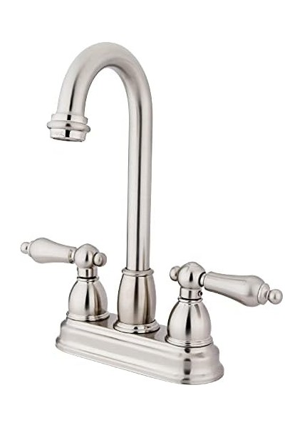 KB3498AL Restorasyon 10 cm Merkezli Bar Musluğu, Nikel