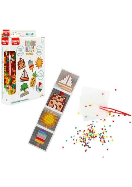 Crafy Hobi Boncuk Aktivite Set Kumsal