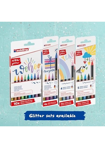 1340 Simli Fırça Uçlu Keçeli Kalem 10&apos;lu Set modelleri