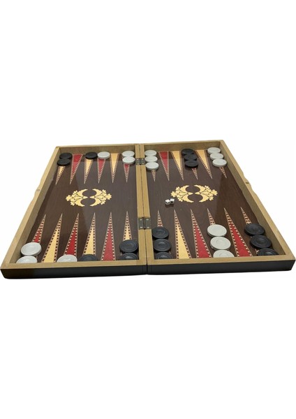 Eser Tavla Büyük Boy Kaplamalı Polyester Vernikli Şık ve Sağlam Tavla ve Dama fiyatları