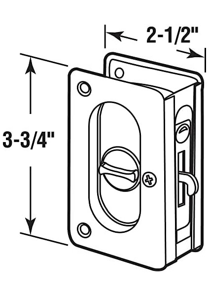 -Line Products N 7367 Privacy With Pull, 7.6cm - 1.9cm, New fiyatları