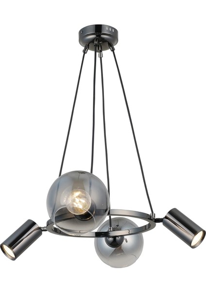 Tıerra 2+2 Kobalt Avize 2XGU10+2XE27 modelleri