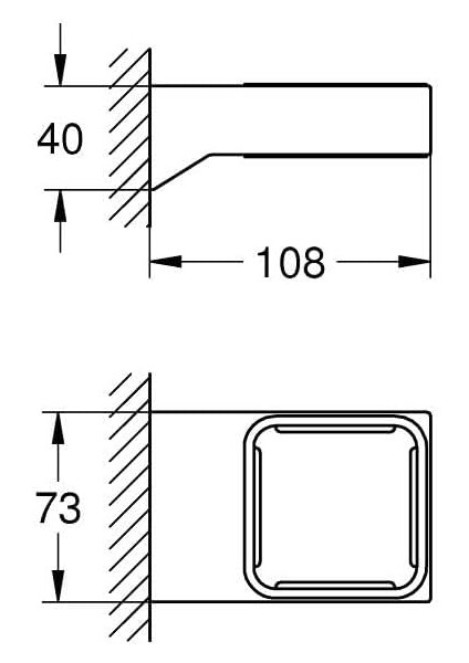 Sabunluk Diş Fırçalık Tutacağı Krom - 40865000 fiyatları