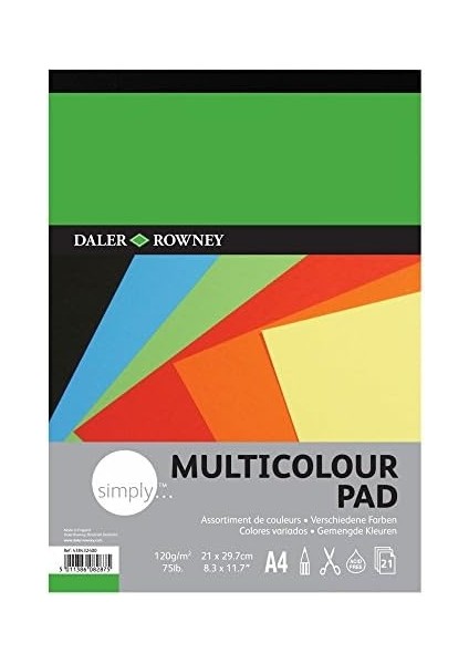 Rowney Simply 75LB Çok Renkli Pad A3