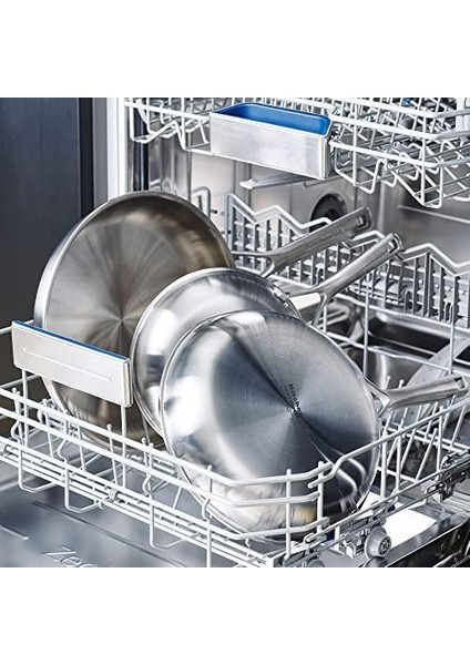 3-Kat Paslanmaz Çelik Kızartma Tavası 20 cm modelleri