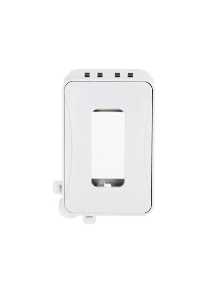 ML500W Tek Takım Yatay/dikey Montaj Hava Koşullarına Dayanıklı Genişletilebilir Düşük Profil Kullanımdayken Ekstra Görev, 15A, Beyaz