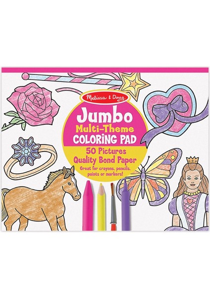 & Doug - Dev Boyama Kitabı, Pembe (14225) modelleri