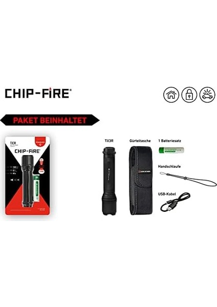 Chip Fire TX3R Şarjlı El fiyatları