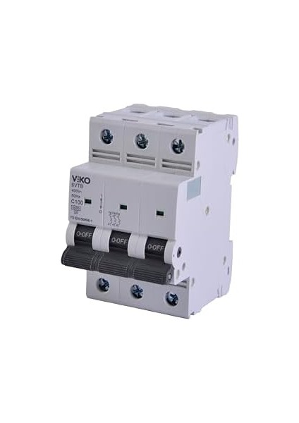 6VTB-3C100 Otomatik Sigorta 6ka C Tipi 3 Kutup 100A modelleri